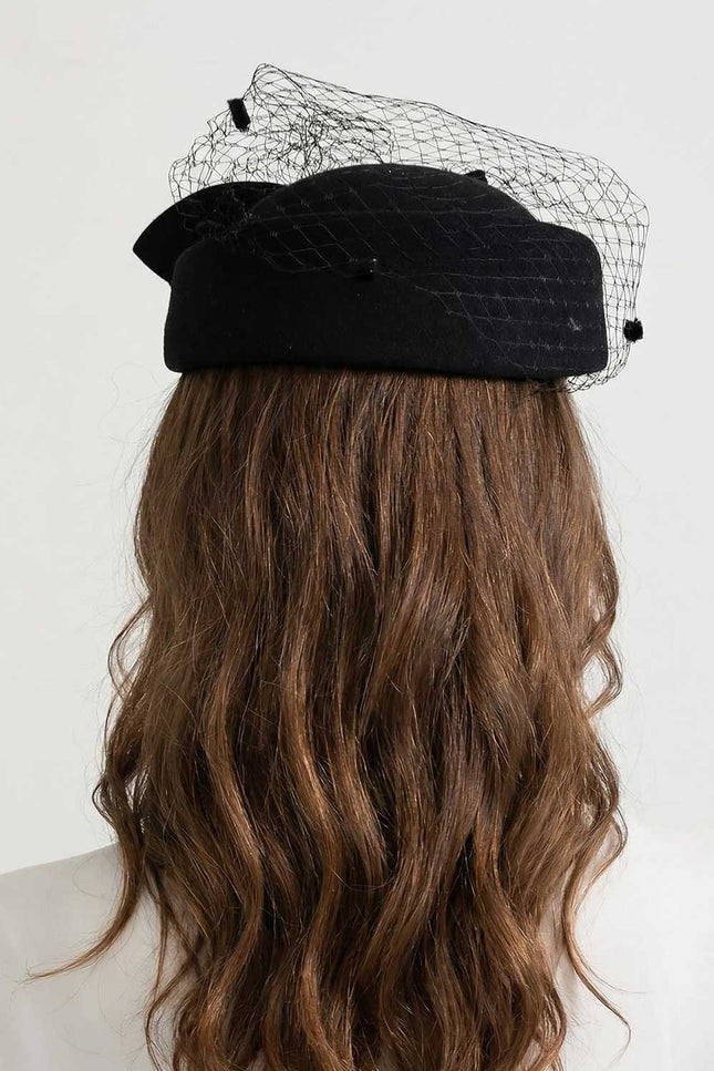 Catalina - Elegant Hat with Bow Accent