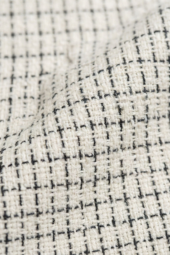 Margaux - Tweed Jacket with Fox Fur Accent