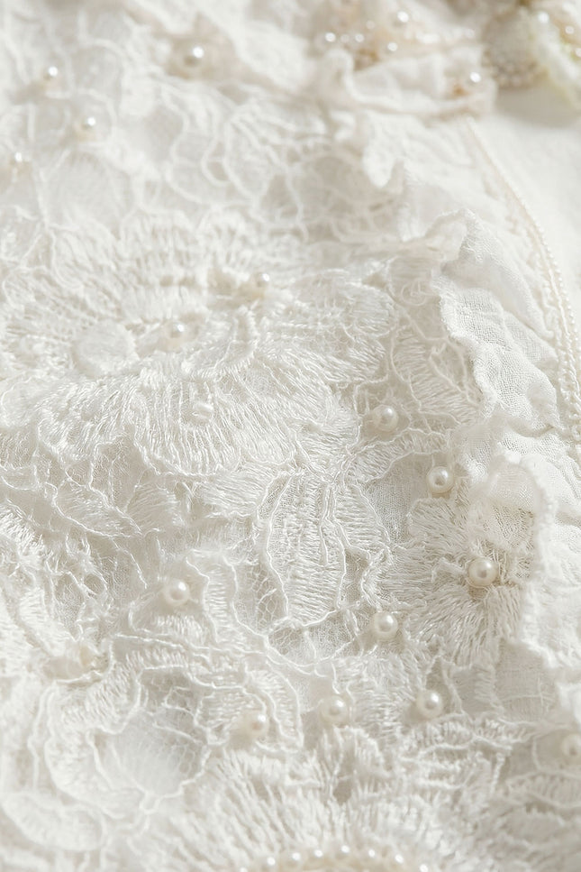 Orsella - Luxury Two-Piece Set with Pearl Detailing